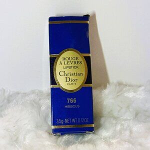 Vintage Christian Dior Lipstick No 766 Hibiscus old stock - new - with box